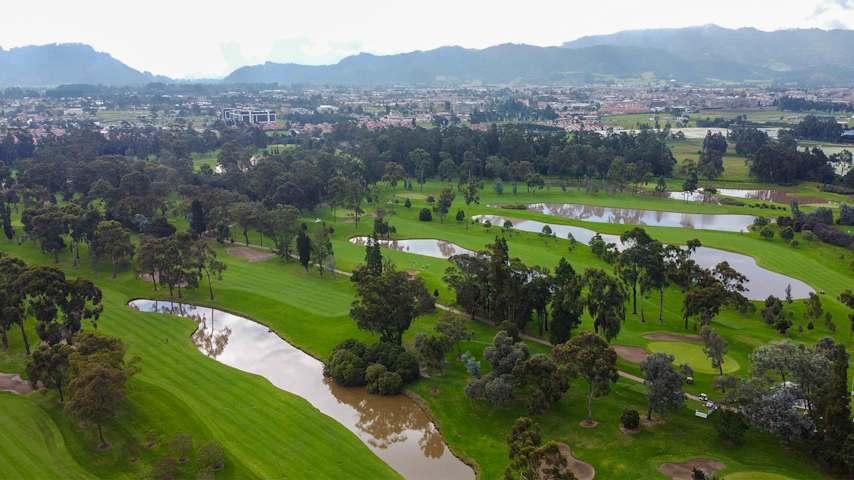 El campo del Club El Rincón de Cajicá, hogar del Inter Rapidísimo Golf Championship, fue diseñado por Robert Trent Jones a principios de los años sesenta. (Rob Leth/PGA TOUR Americas)