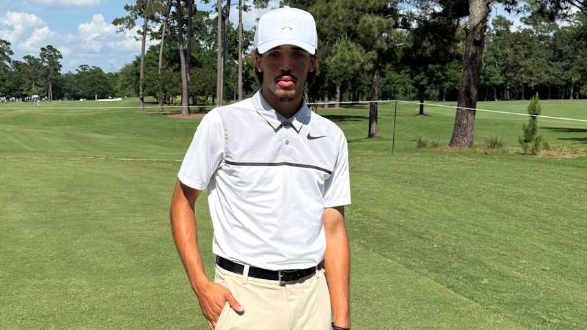 Durwyn Lamb, one of the most active participants from Northside High in the First Tee-Fort Worth after-school program. (Credit First Tee-Fort Worth)