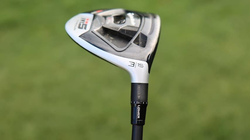 Michael Block's TaylorMade 3-wood. (GolfWRX)