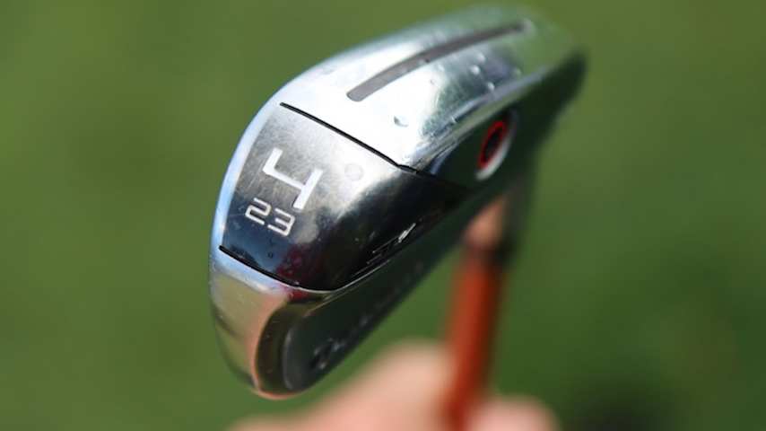 Michael Block's TaylorMade 4-iron. (GolfWRX)