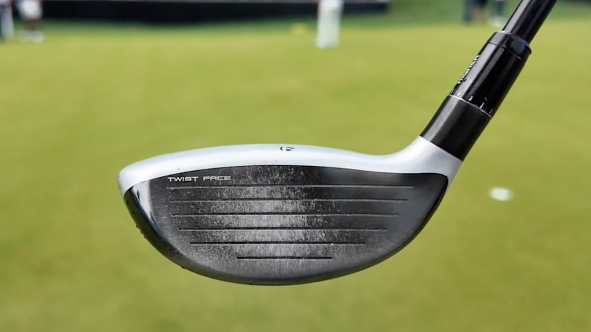 Michael Block's TaylorMade 5-wood. (GolfWRX)