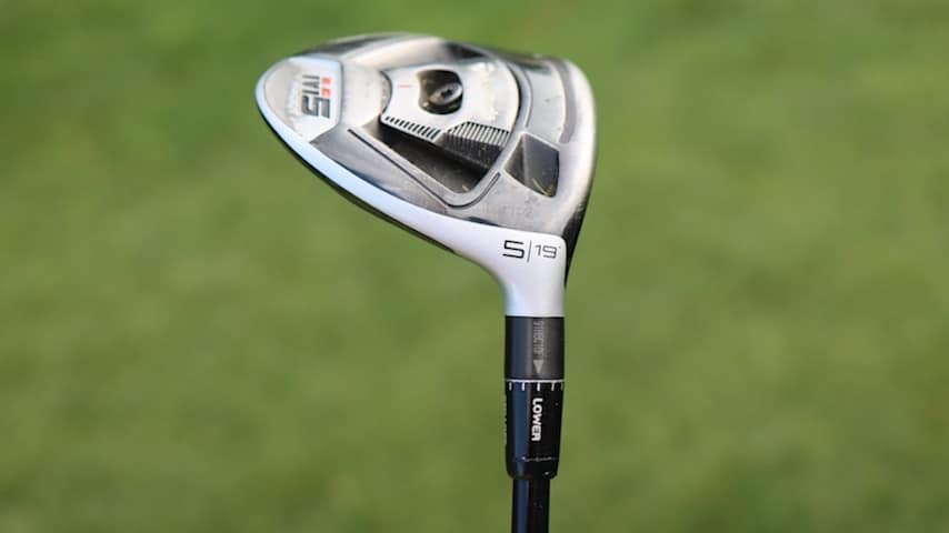 Michael Block's TaylorMade 5-wood. (GolfWRX)