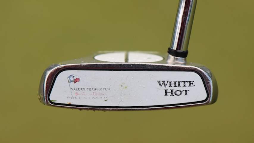 Michael Block's Odyssey 2-Ball putter. (GolfWRX)