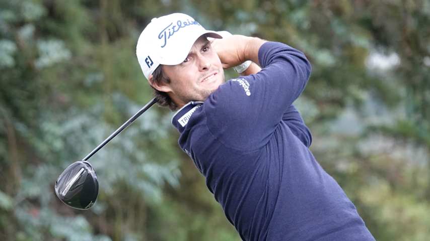 Davis Lamb holds the clubhouse lead by five strokes at the Inter Rapidisimo Golf Championship. (PGA TOUR Americas)