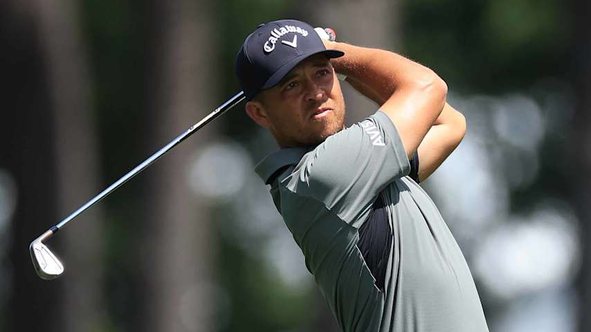 Xander Schauffele finished T8 at Muirfield Village in 2024 to count among his six straight top-25 finishes at the Memorial Tournament presented by Workday. (Photo by David Cannon/Getty Images)