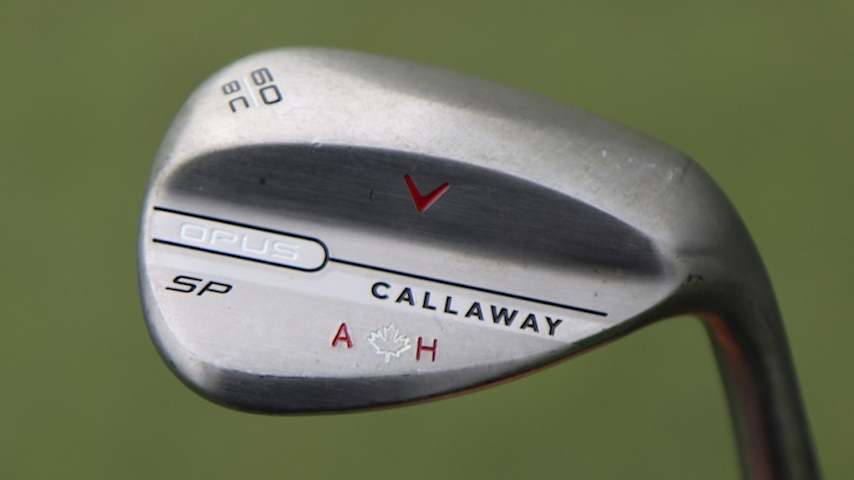 A closer look at the Callaway Opus SP60 wedges. (Courtesy GolfWRX)