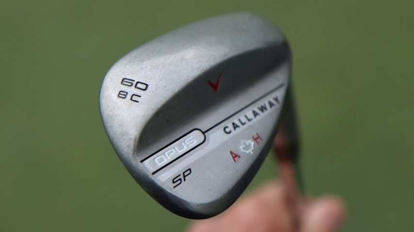 A closer look at the toe of the Callaway Opus SP60 wedge. (Courtesy GolfWRX)