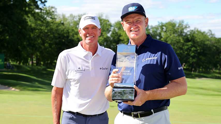 The American Family Insurance Championship will debut a new team competition format beginning in 2025. (Stacy Revere/Getty Images)