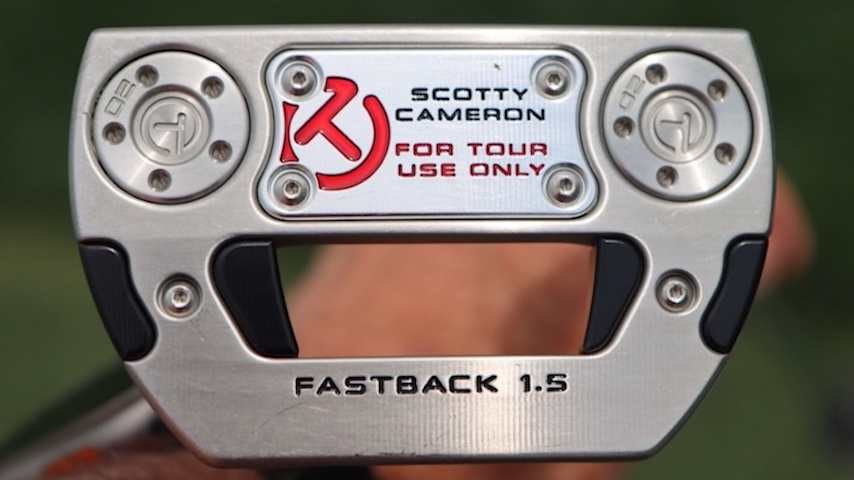 Tom Kim's Scotty Cameron Fastback 1.5 Tour Prototype putter. (Courtesy GolfWRX)