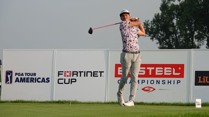 Tommy Cocha busca un resultado que mejoré el rumbo de una temporada en la que se ubica en el puesto 126 de la Fortinet Cup. (Prensa/PGA TOUR)