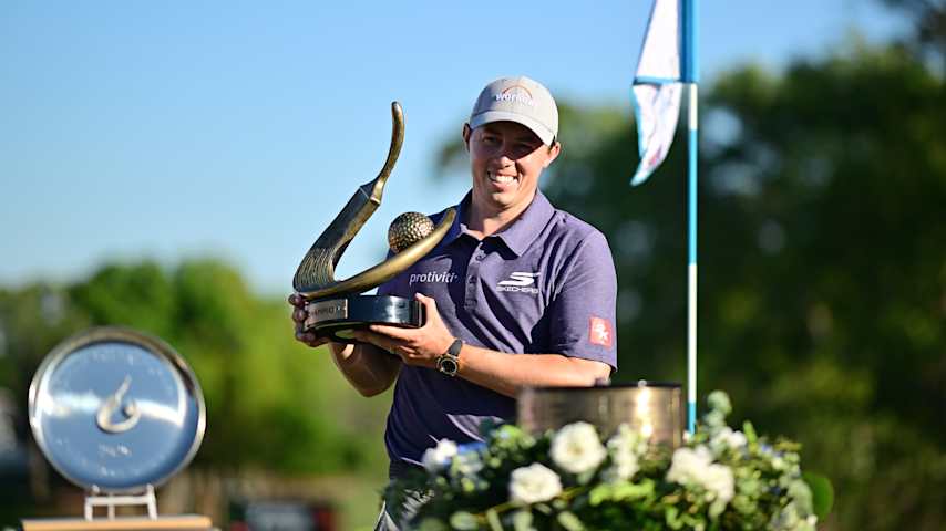 Matt Fitzpatrick collects 500 FedExCup points and $1.6 million with the win