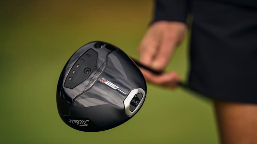 A closer look at the GTS4 driver. (Courtesy Titleist)