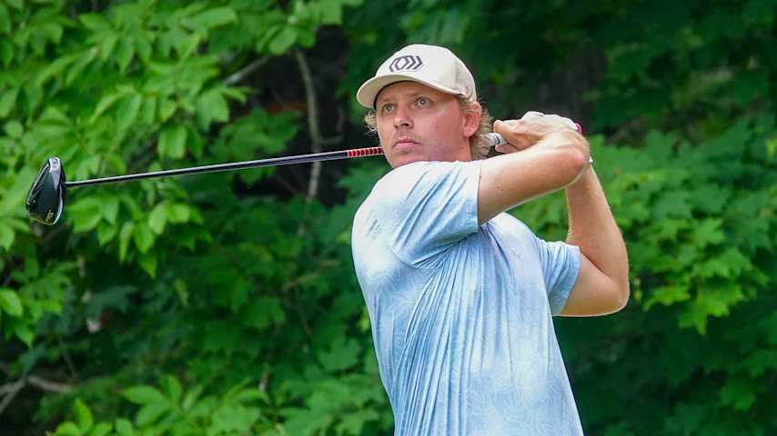 Paul Chaplet hizo 64 (-7) y es el mejor latino