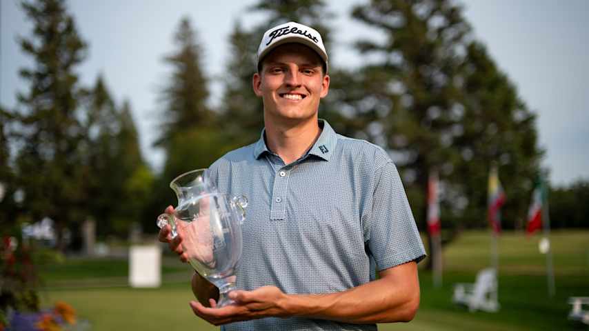 Sweden's Daniel Svärd defeated American Adam Duncan in a one-hole playoff for the Manitoba Open title. (Manitoba Open)