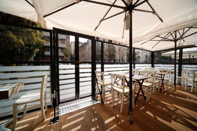 פרגודים מודולריים לבתי קפה