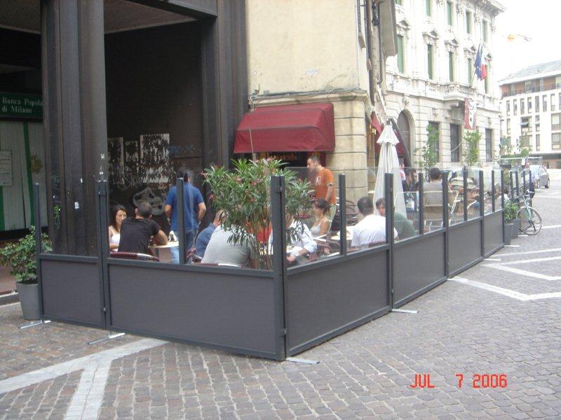 פרגודים מודולריים לבתי קפה