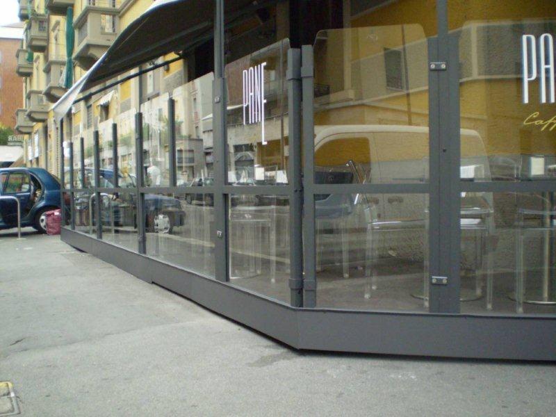 פרגודים מודולריים לבית קפה