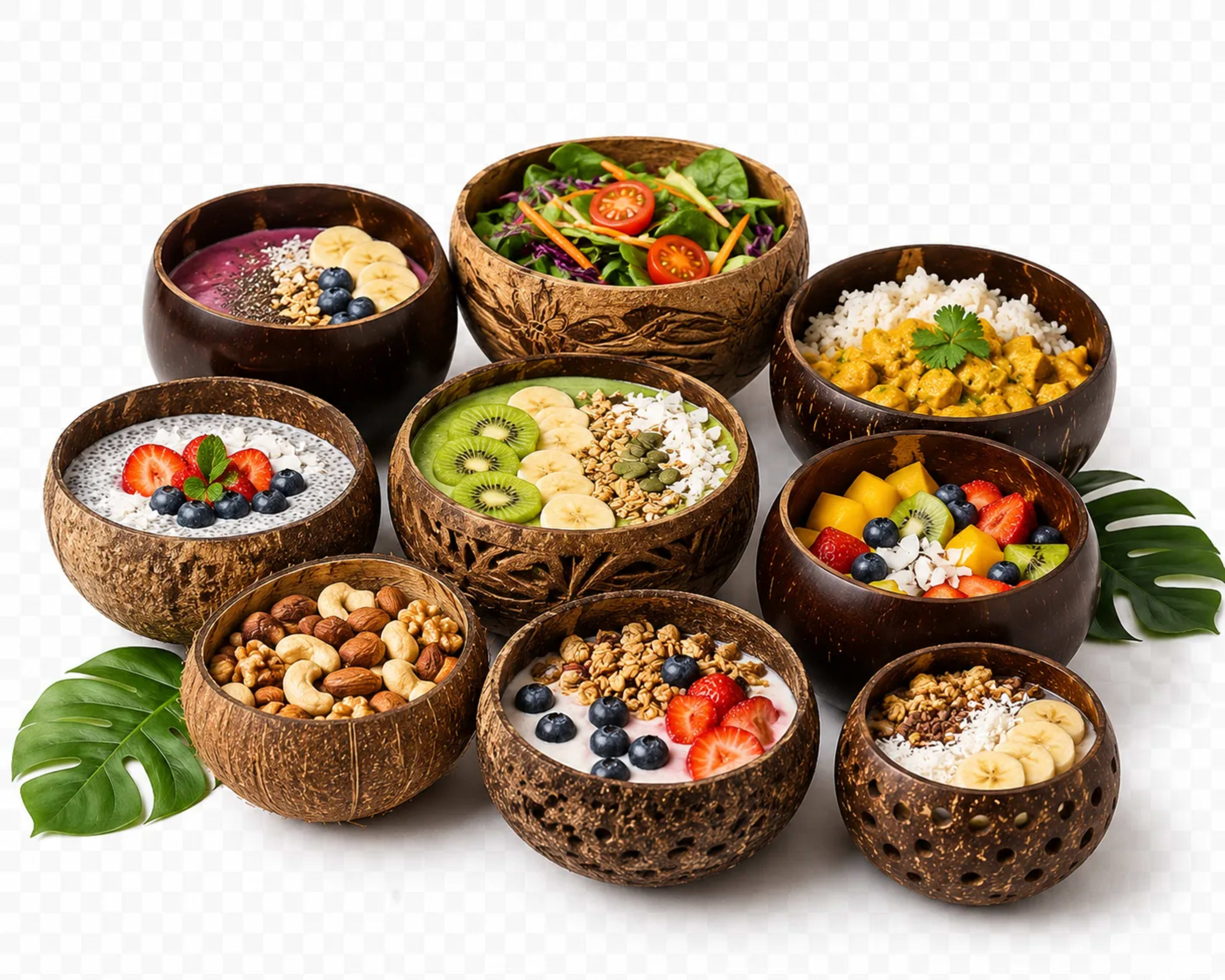 Coconut products collection