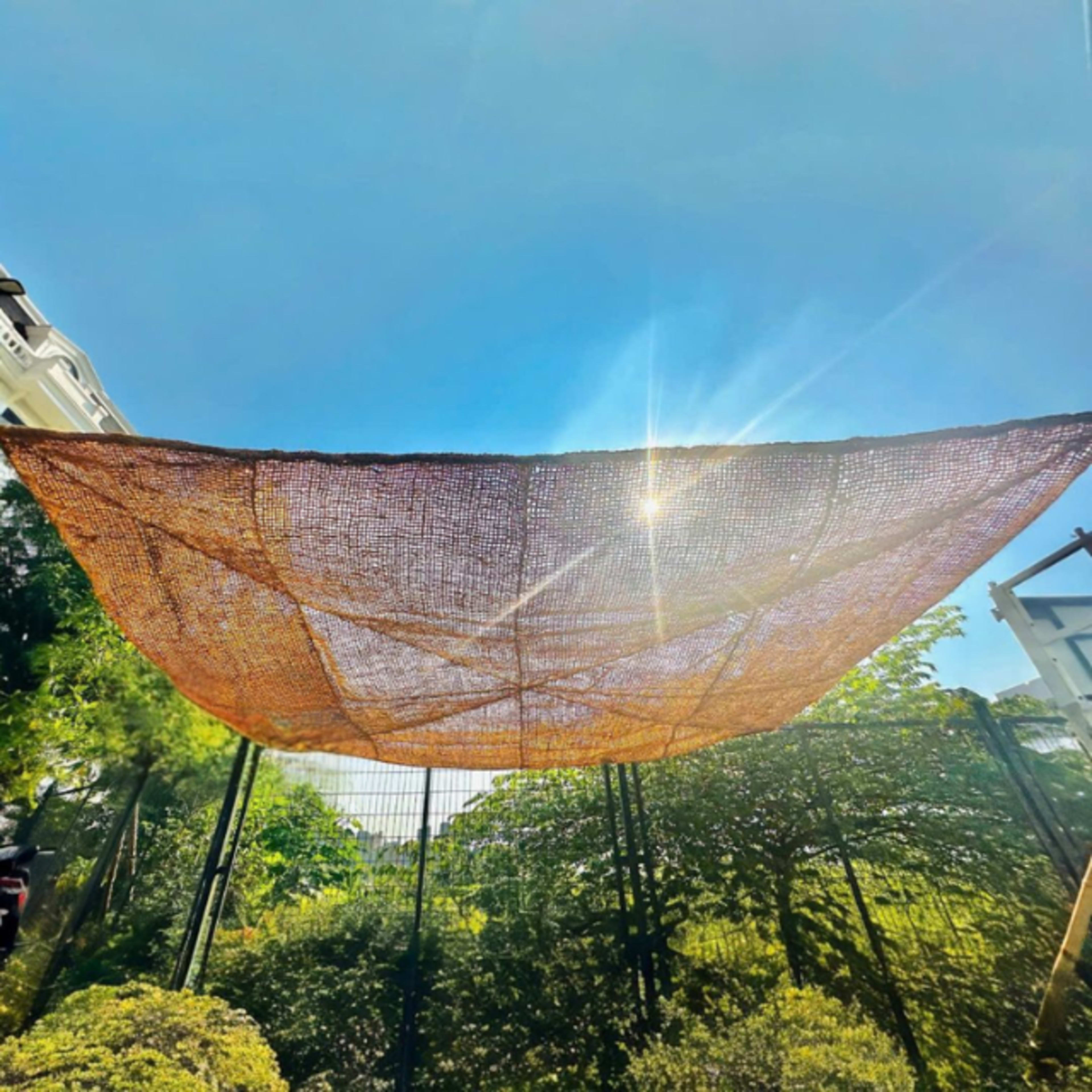 coir shade sail 33