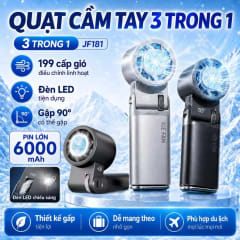 Quạt Mini Tua Bin Siêu Mạnh JF181