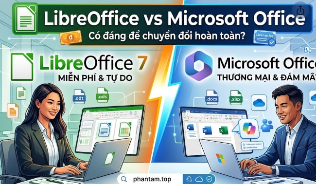 LibreOffice vs Microsoft Office: Có đáng để chuyển đổi hoàn toàn?