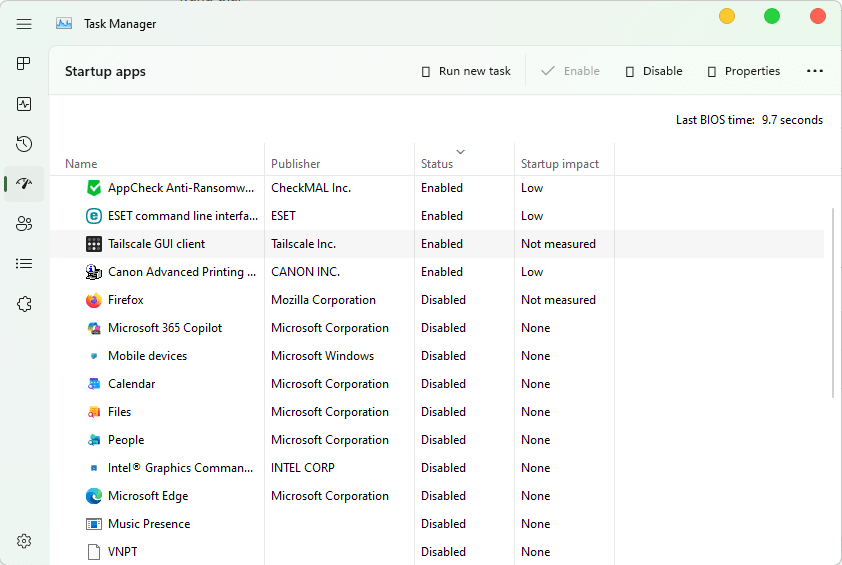 Cách tắt dịch vụ chạy ngầm trên Windows 11 không cần phần mềm