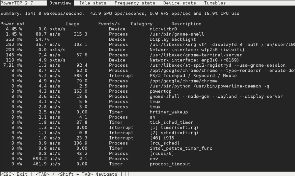 Cách tối ưu thời lượng pin cho laptop chạy Linux Mint 22 hiệu quả