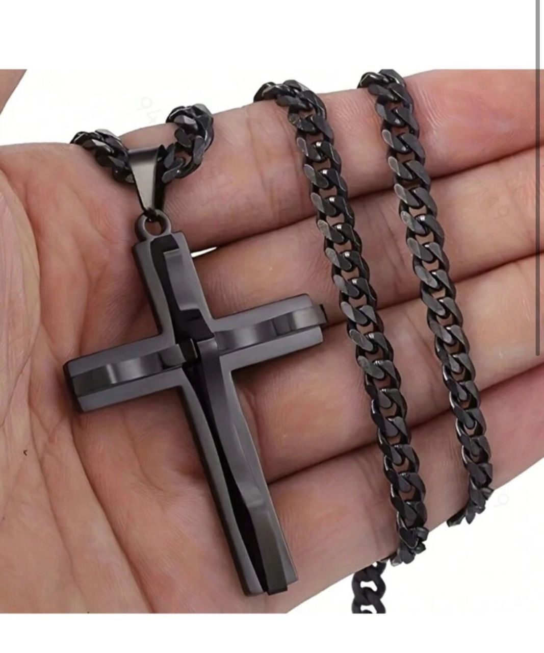 Cross Male Necklace