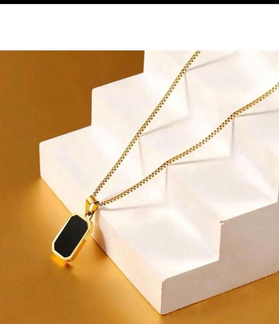 gold male necklace
