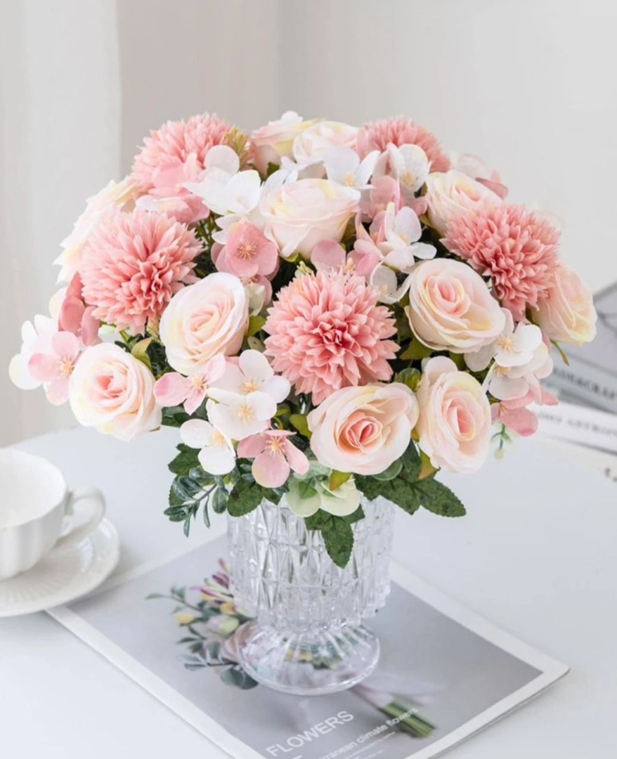Everlasting Pastel Flower Bouquet