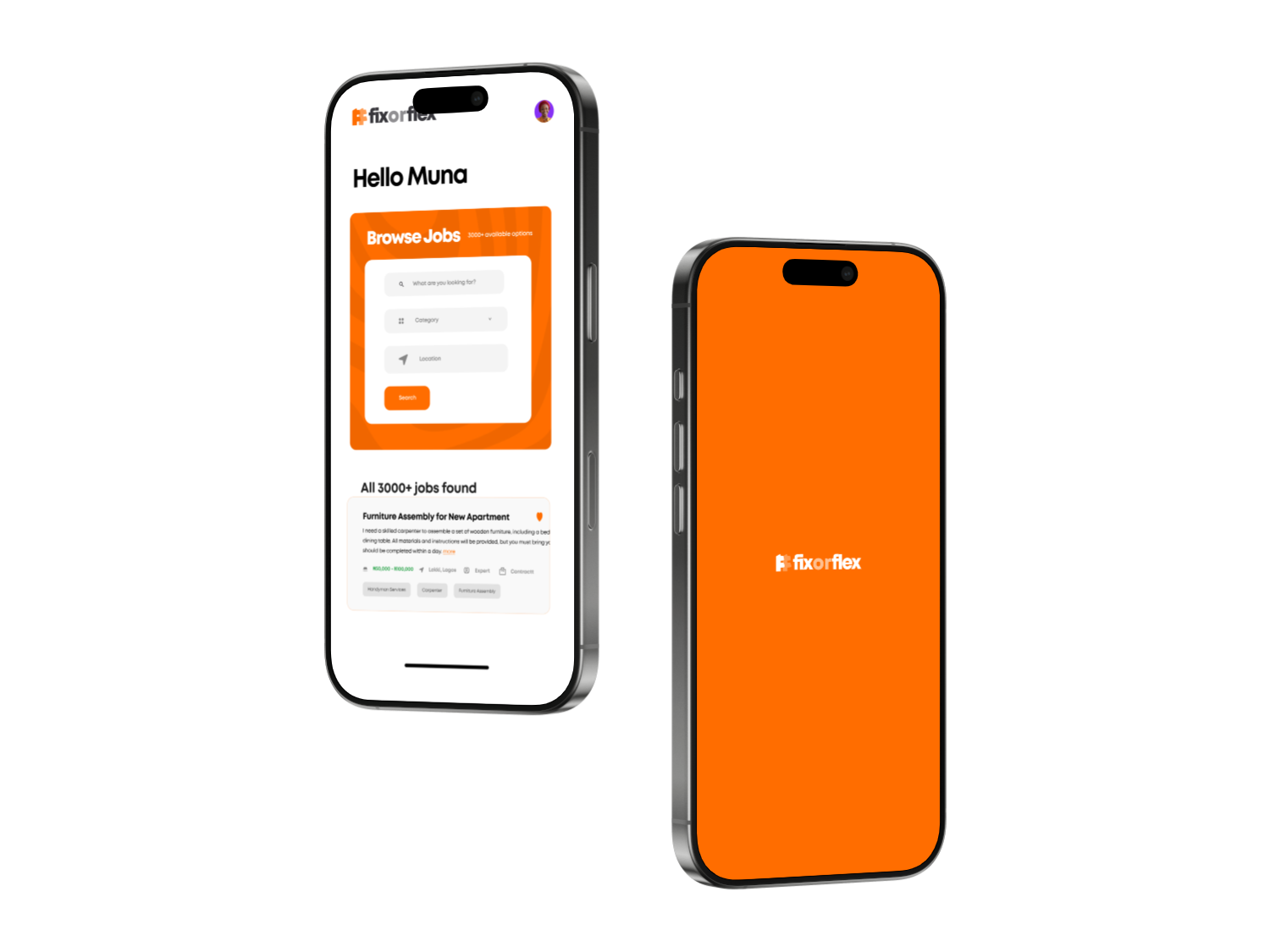 Mobile app preview