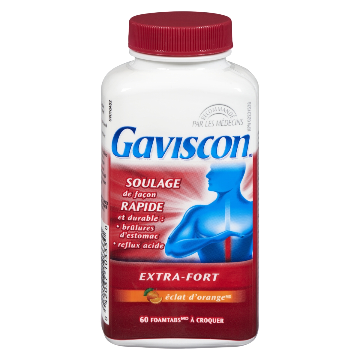 GAVISCON EXTRAFORT 63 MG 313 MG