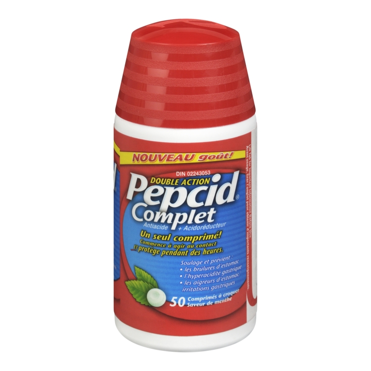 PEPCID COMPLET 10 MG 165 MG 800 MG