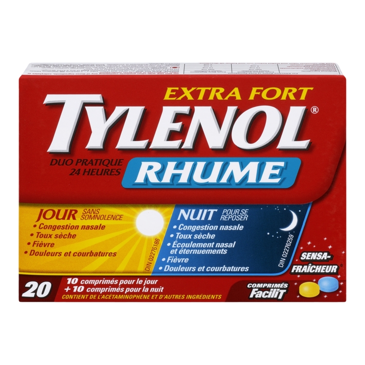 TYLENOL EXTRA FORT RHUMEJOUR