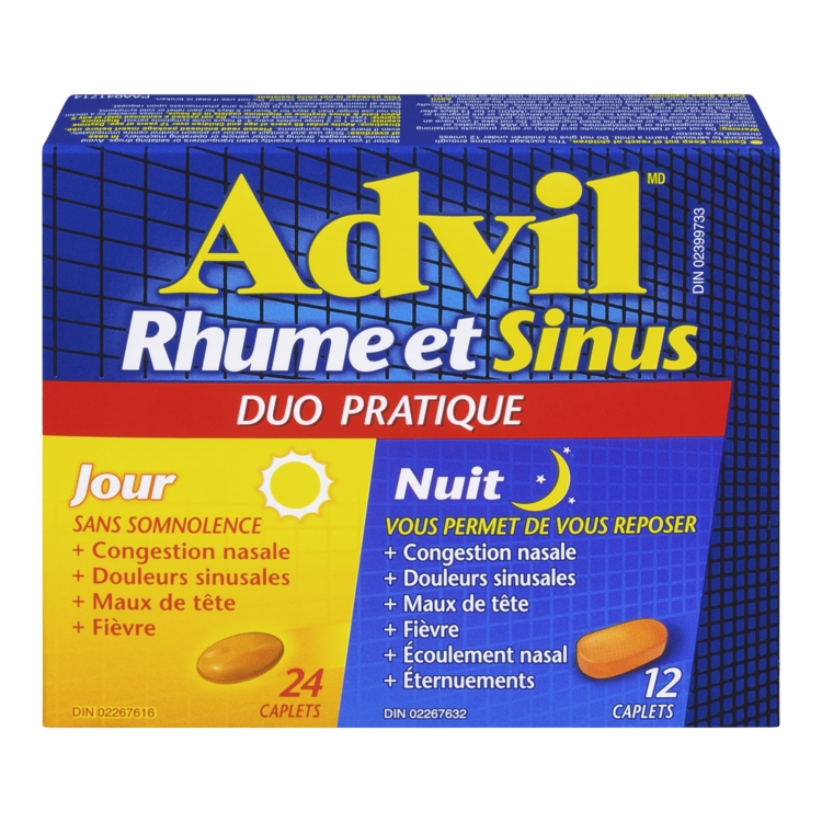 ADVIL RHUME ET SINUS JOUR & NUIT