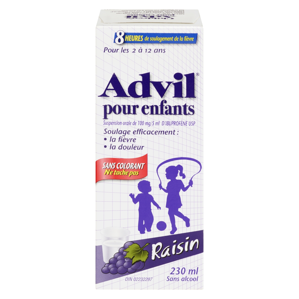 ADVIL POUR ENFANTS 100 MG/5 ML