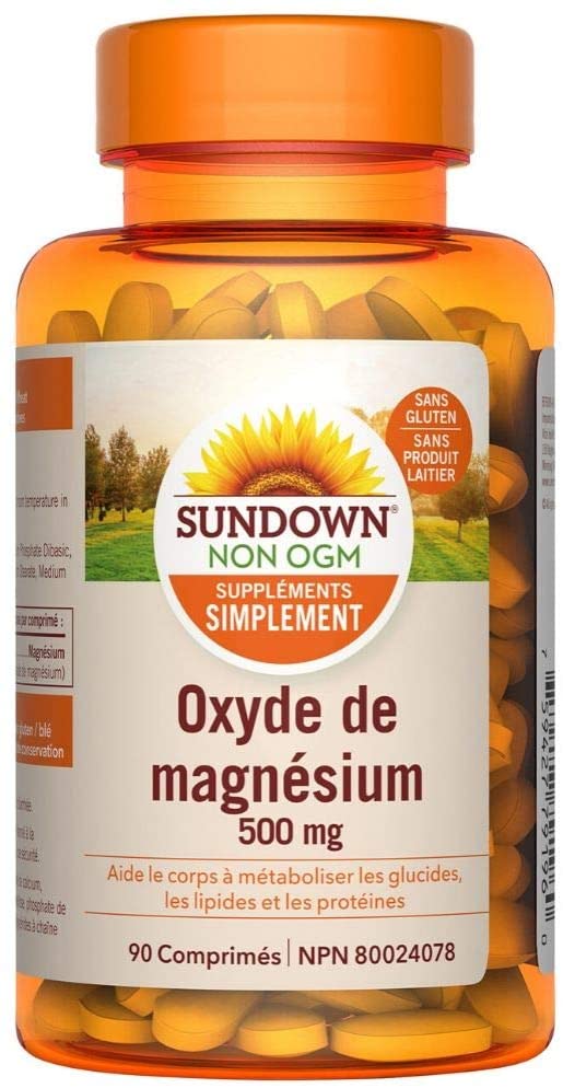 OXYDE DE MAGNÉSIUM 500 MG