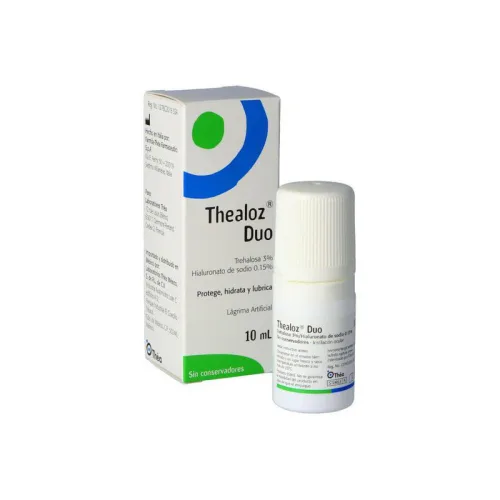 THEALOZ DUO (TREHALOSA/HIALORUNATO DE SODIO) SOL OFT AL 3/0.15% C/10 ML THEA