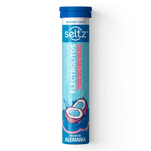 SELTZ ELECTROLITOS COCO TAB EFERV  C/13 6.2 G  C/U REIVAX