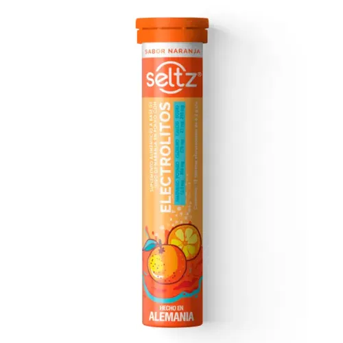 SELTZ ELECTROLITOS NARANJA TAB EFERV C/13 6.2 G C/U REIVAX