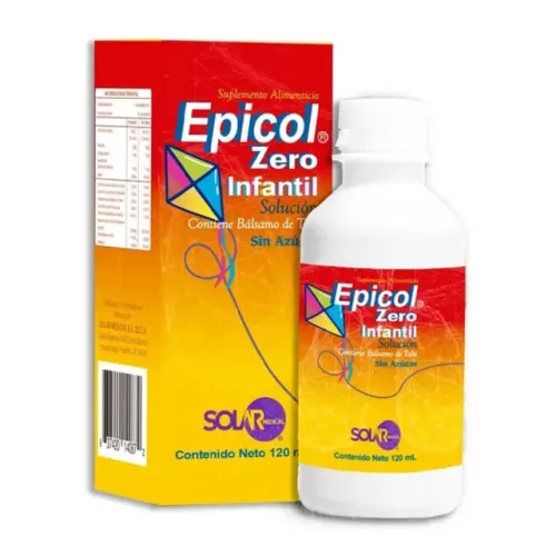 EPICOL ZERO INF (BÁLSAMO DE TOLÚ) JBE S/AZÚCAR C/120 ML SOLAR