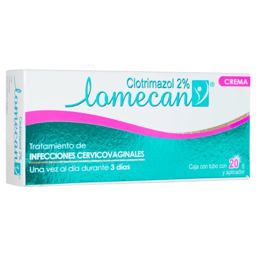 LOMECAN V (CLOTRIMAZOL) CREMA AL 2% C/20 G GENOMMA