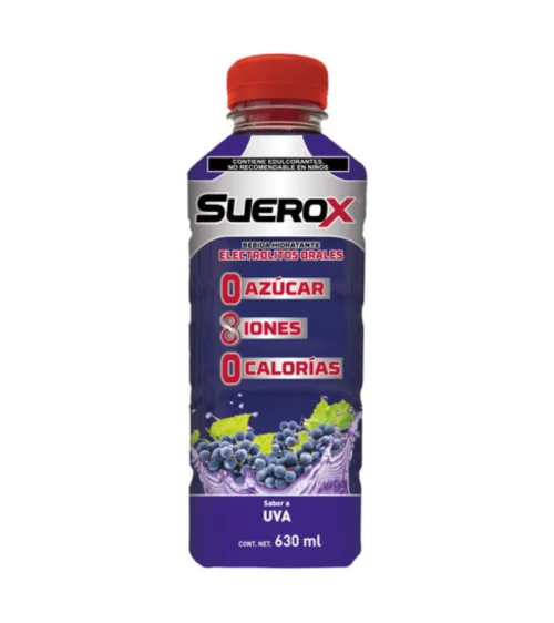 SUEROX UVA (ELECTROLITOS ORALES) SOL C/630 ML GENOMMA
