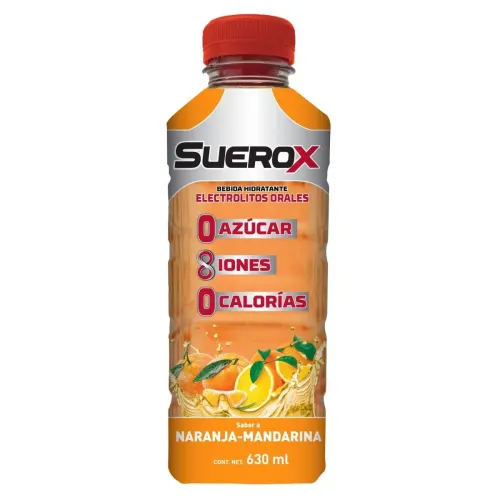 SUEROX NARANJA-MANDARINA (ELECTROLITOS ORALES) SOL C/630 ML GENOMMA