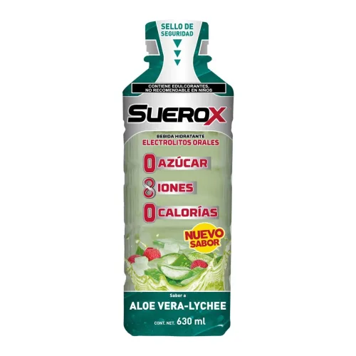 SUEROX ALOE VERA-LYCHEE (ELECTROLITOS ORALES) SOL C/630 ML GENOMMA
