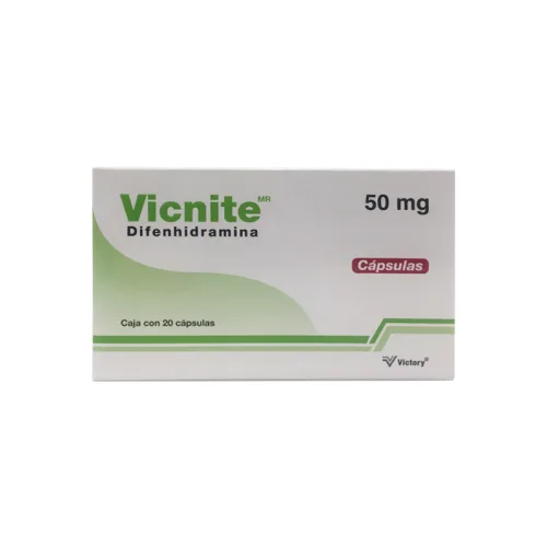 VICNITE (DIFENHIDRAMINA) CAP 50 MG C/20 VICTORY
