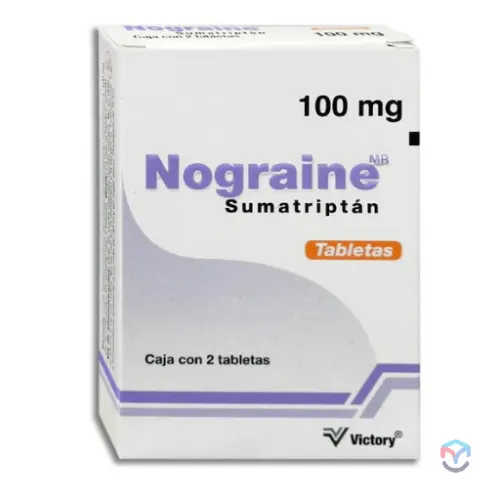 NOGRAINE (SUMATRIPTAN) TAB 100 MG C/2 VICTORY
