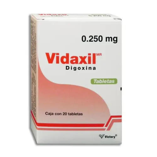 VIDAXIL (DIGOXINA) TAB 0.250 MG C/20 VICTORY