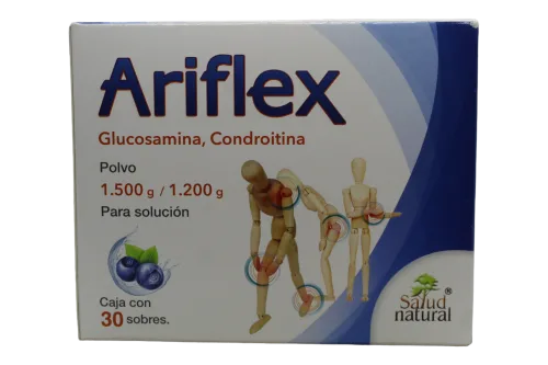 ARIFLEX (GLUCOSAMINA/CONDROITINA) PVO EN SOBRE 1.5/1.2 G C/30 SALUD NATURAL