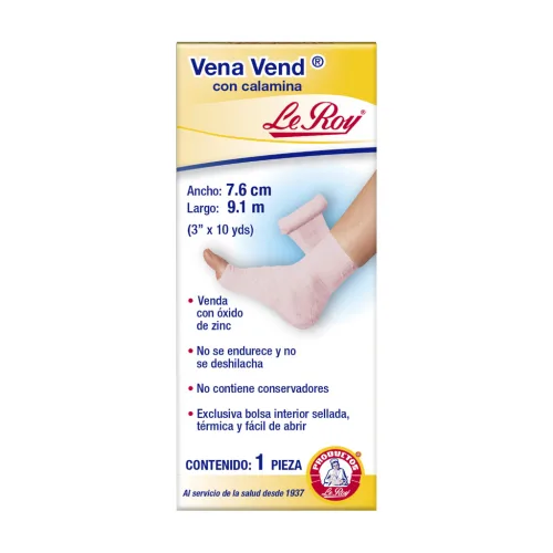 VENA VEND (OXIDO DE ZINC/CALAMINA) VENDA 7.6 CM X 9.1 M 10760 LE ROY